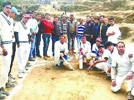 cricket competition was won by Aerod team 